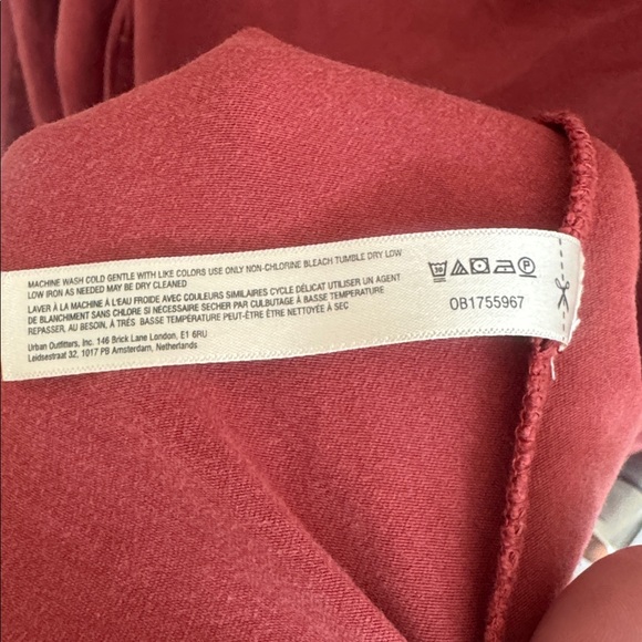 DAILY PRACTICE By Anthropologie Rouched Lounge Midi Dress Size Medium - Picture 10 of 11